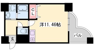 延末アートスカイハイツの物件間取画像